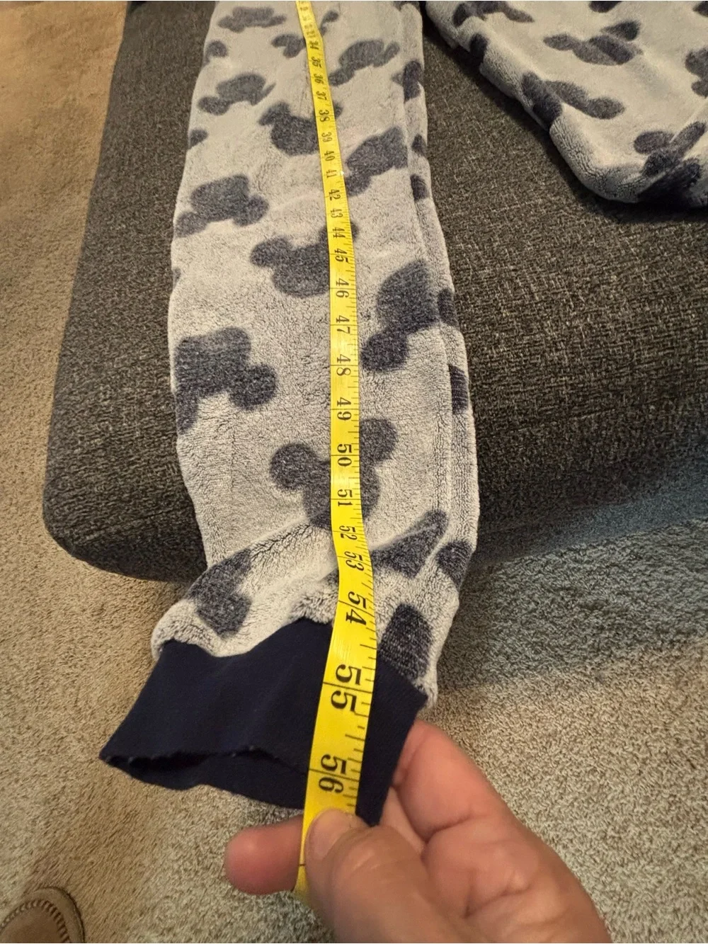 Disney Micky Mouse Onesie with Ear Hood - Picture 13 of 15
